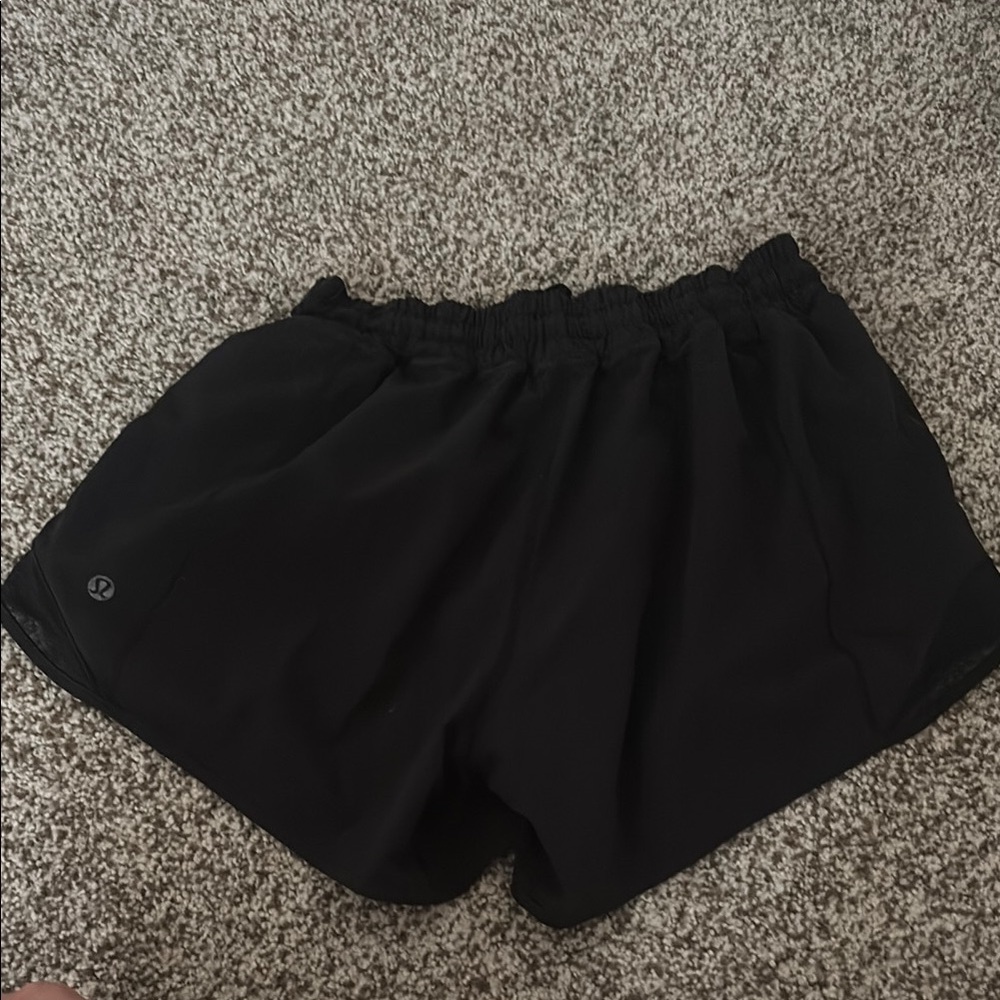 lululemon athletica Black Athletic Shorts for Performance